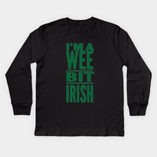 Irish St. Patrick Day Kids Long Sleeve T-Shirt